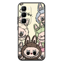 Чохол з Лабубу на Infinix Hot 60 Pro Plus (Колаж Лабубу)