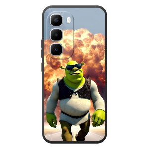Печатный чехол с принтом Шрек для Infinix Hot 60 Pro Plus – Стильный Шрек