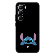 Чохол з принтом Стіч на Infinix Hot 60 Pro Plus (Стіч на чорному)