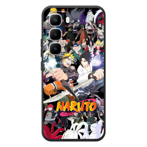 Купить Чехлы на телефон с принтом Anime для Infinix Hot 60 Pro Plus (Наруто постер)