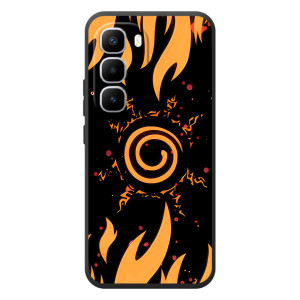 Купить Чехлы на телефон с принтом Anime для Infinix Hot 60 Pro Plus (Солнце Наруто)