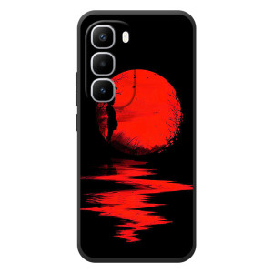 Летний Чехол на Infinix Hot 60 Pro Plus – Красный Закат
