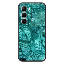 Мраморный чехол на Infinix Hot 60 Pro Plus (VPrint) (Зеленый мрамор)