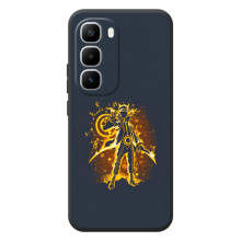 Naruto Anime Чехлы для Хот 60 Про Плюс (AlphaPrint) (золотой Наруто)