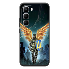 Патриотический Чехол для Infinix Hot 60 Pro Plus (ЗСУ з крильями)