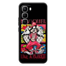 Популярные Чехлы с картинками для Хот 60 Про Плюс – Мультяшный Волк