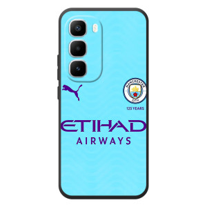 Силиконовые Чехлы принт Футбол на Infinix Hot 60 Pro Plus – Man City
