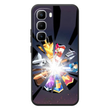 Силиконовый Чехол (атрибутика Клеш Роял) для Infinix Hot 60 Pro Plus (Кланы)