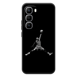Силиконовый Чехол Nike Air Jordan на Хот 60 Про Плюс – Джордан