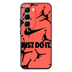 Силиконовый Чехол Nike Air Jordan на Хот 60 Про Плюс – Just Do It