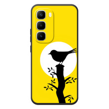 Силиконовый чехол с птичкой на Infinix Hot 60 Pro Plus – Птичка