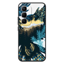 Силиконовый чехол с птичкой на Infinix Hot 60 Pro Plus