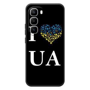 Силіконовий Чохол  на Infinix Hot 60 Pro Plus (Я-Україна) – I Love UA