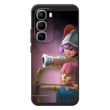 Чехол з героями Клеш Рояль для Infinix Hot 60 Pro Plus (Три мушкетёра)