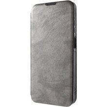 Кожаный чехол-книжка Belora для Infinix Hot 60 Pro – Серый
