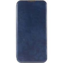 Кожаный чехол-книжка Belora для Infinix Hot 60 Pro – Темно-синий