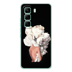 Чехлы (ART) Цветы на Infinix Hot 60 Pro (VPrint)