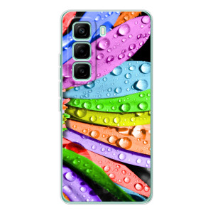 Чехлы (ART) Цветы на Infinix Hot 60 Pro (VPrint)