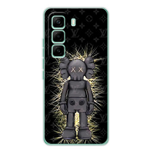 Чохли для Infinix Hot 60 Pro - Bearbrick Louis Vuitton (PREMIUMPrint)