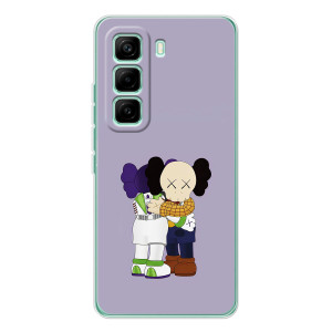 Чохли для Infinix Hot 60 Pro - Bearbrick Louis Vuitton (PREMIUMPrint)
