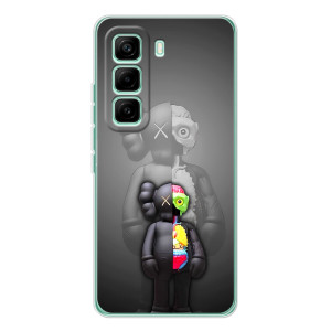 Чохли для Infinix Hot 60 Pro - Bearbrick Louis Vuitton (PREMIUMPrint)