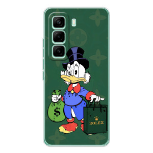 Чехли для Infinix Hot 60 Pro - Скрудж МакДак Louis Vuitton (PREMIUMPrint)