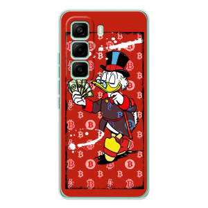 Чехли для Хот 60 Про - Scrooge MagDag (PREMIUMPrint)