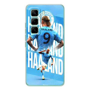 Чохли з принтом на Infinix Hot 60 Pro Футболіст (Erling Haaland)
