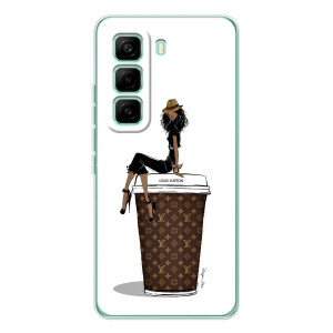 Чохли Луі Вітон для Infinix Hot 60 Pro (AlphaPrint - LOUIS VUITTON)