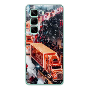 Чохли на Новий Рік Infinix Hot 60 Pro (Свято наближається)