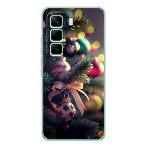 Чохли на Новий Рік Infinix Hot 60 Pro (Гарна ялинка)