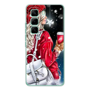 Чохли на Новий Рік Infinix Hot 60 Pro (Зима прийшла)