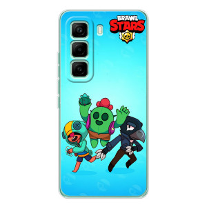 Чехлы Brawl Stars для Infinix Hot 60 Pro (AlphaPrint)