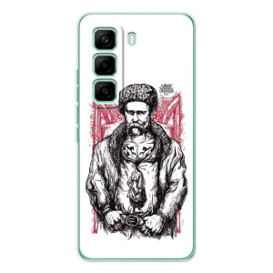 Чехлы для Infinix Hot 60 Pro с принтом Тараса Шевченко (AlphaPrint)