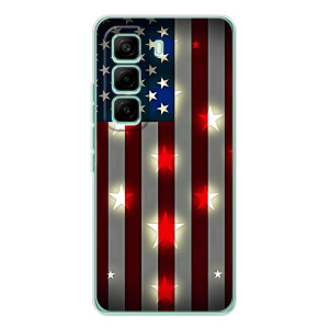 Чохол Прапор USA для Infinix Hot 60 Pro – Прапор США 2