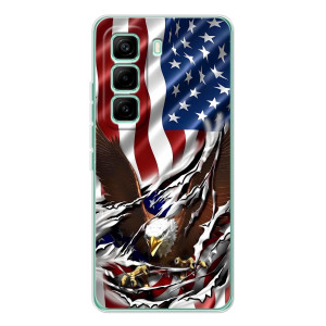 Чохол Прапор USA для Infinix Hot 60 Pro – Прапор USA