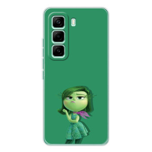 Чохол Головоломка для Infinix Hot 60 Pro - (AlphaPrint) (Гидливість)
