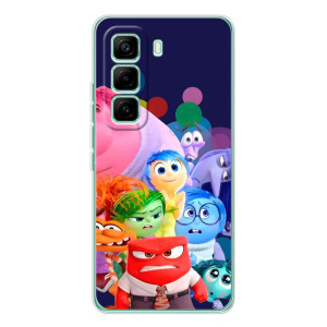 Чохол Головоломка для Infinix Hot 60 Pro - (AlphaPrint) (Герої головоломки)
