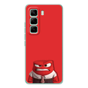 Чохол Головоломка для Infinix Hot 60 Pro - (AlphaPrint) (Гнів)