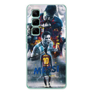 Чохол Мессі футболіст для Infinix Hot 60 Pro (Колаж Мессі)