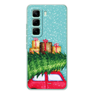 Чохол новорічна ялинка на Infinix Hot 60 Pro (Новорічний настрій)