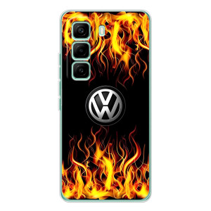 Чохол "Фольксваген" для Infinix Hot 60 Pro – Вогняний Лого