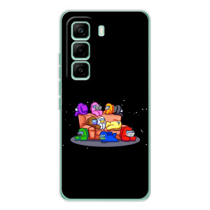Чохли Амонг Ас для Infinix Hot 60 Pro (AlphaPrint)