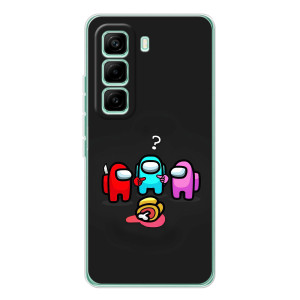 Чохли Амонг Ас для Infinix Hot 60 Pro (AlphaPrint)