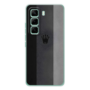 Чохол з Короною Хот 60 Про - (AlphaPrint)