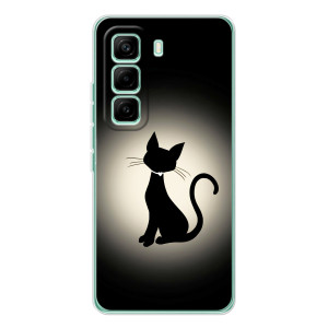 Чохол з принтом для Infinix Hot 60 Pro (AlphaPrint) Модні коти
