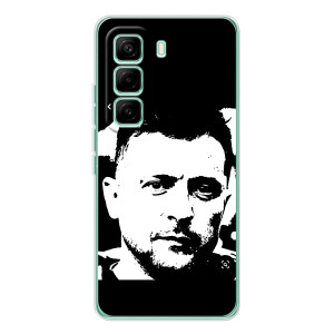 Чохол для Infinix Hot 60 Pro (AlphaPrint - с принтом Зеленського)