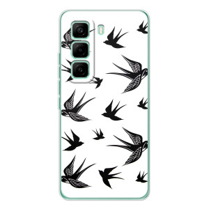 Чехол с птицами на Infinix Hot 60 Pro (VPrint)