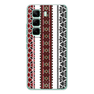 Силіконовый Чохол на Infinix Hot 60 Pro з картинкой Вишиванки (Вишиваночки)