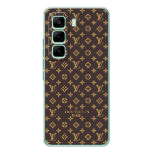 Чохол Стиль Louis Vuitton на Infinix Hot 60 Pro (Фон Луі Віттон)